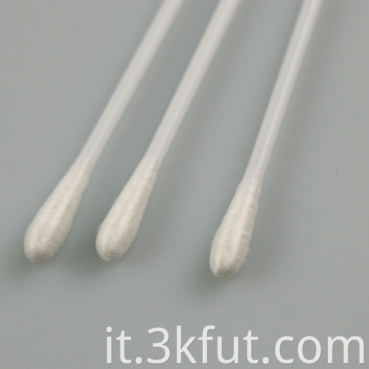 rayon swab with flexible aluminium shaft